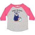 thumbnail image 3 of Inktastic Happy Birthday, Mimi- Cute Penguins Boys or Girls Toddler T-Shirt, 3 of 5