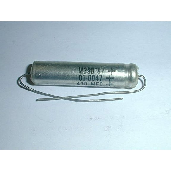 M39018/01-0047 CAP ELECT 470UF 10V 85C AX (1 PIECE) - M39018/01-0047