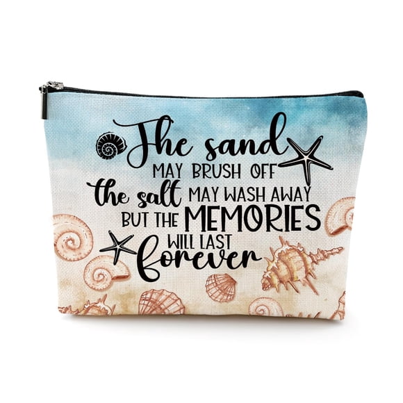 Bolsa de cosméticos NGZS Divertidos regalos de playa para mujeres y viajes