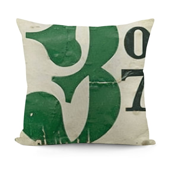 YINGXI Decorative Throw Pillow Covers , Porch Outdoor Home Decor, March 17 Love Heart Irish Holiday Couch Cushion Case 12x12in