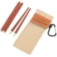 thumbnail image 1 of Miangastore Foldable Chopsticks for Outdoor Use Portable and Lightweight with Smooth Finish Made of Plastic Assorted Color, 1 of 8