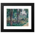 thumbnail image 2 of Paul Cézanne 18x15 Black Modern Framed Museum Art Print Titled - The Pool at Jas De Bouffan (ca. 1885-86), 2 of 5