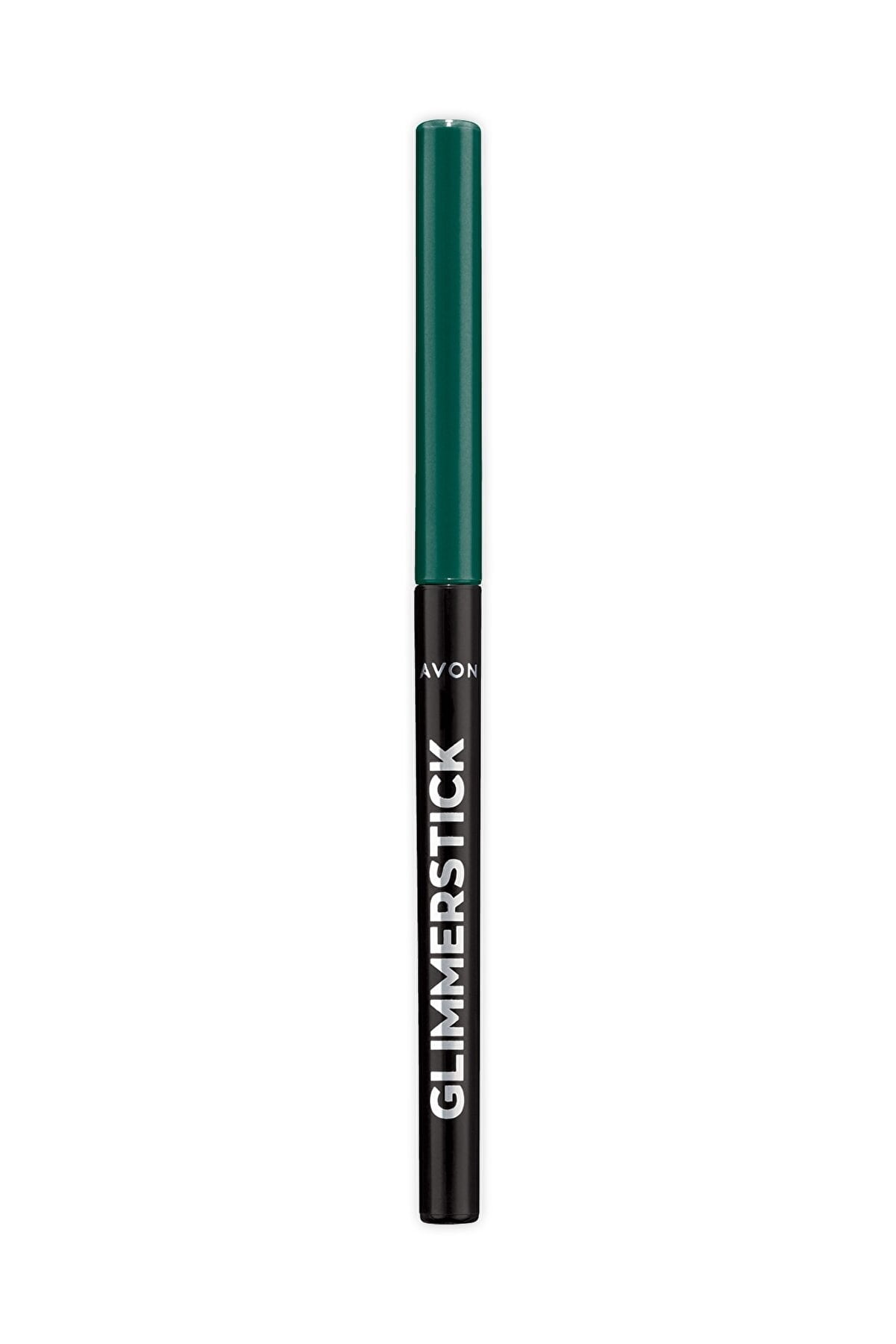 Avon Ultra Colour Glimmerstick Retractable Eyeliner, EMERALD, Waterproof & Smudge-Proof Glide-On Eye Makeup, SET OF 2, 0.01 oz / 0.28 g Each