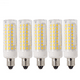 thumbnail image 1 of Bombilla G9 E14 LED de cerámica, luz tipo maíz, luz G4, 102 cuentas, 10 W, atenuación, blanco frío, 1 of 4
