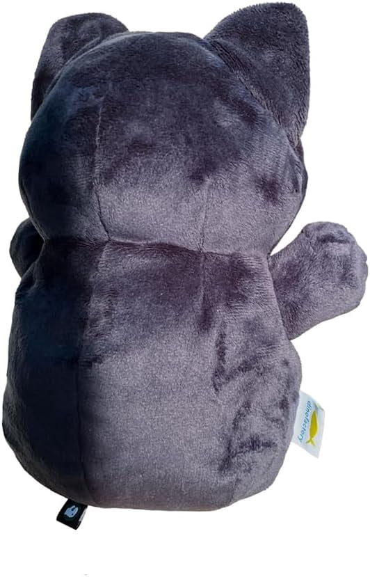 dinofactory Cat Golf Driver Headcover, Plush Kitten, Dark Gray