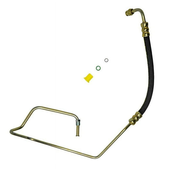 Power Steering Pressure Line Hose Assembly - Elite Hoses Fits select: 1993-1996 FORD F150, 1993-1996 FORD F250