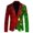 M-Yellow, variant on Men Christmas Printed Suite for Man Suit for Business and Suit Set for Men foreign Trade Loose and Mens Wool Suit Comfortable Fashionable Jacket