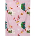 thumbnail image 7 of GZHJMY Christmas Flamingo with Llama Rectangle Tablecloth for Kitchen Dining Room Party Table Cover Home Decor 60"(W) x 108"(L), 7 of 7