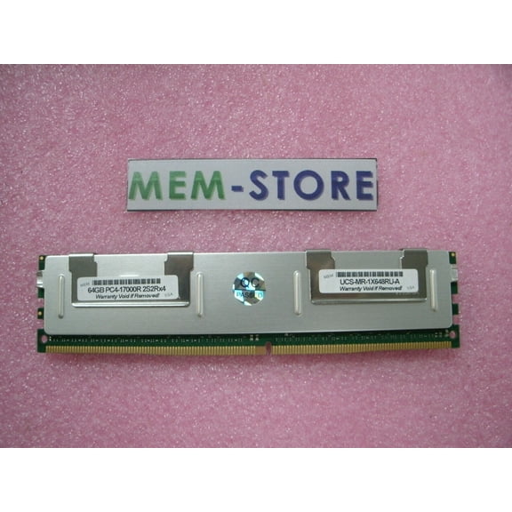 UCS-MR-1X648RU-A 64GB DDR4-2133MHz TSV RDIMM 2S4Rx4 Memory UCS C220/240 B200 M4 (3rd Party)