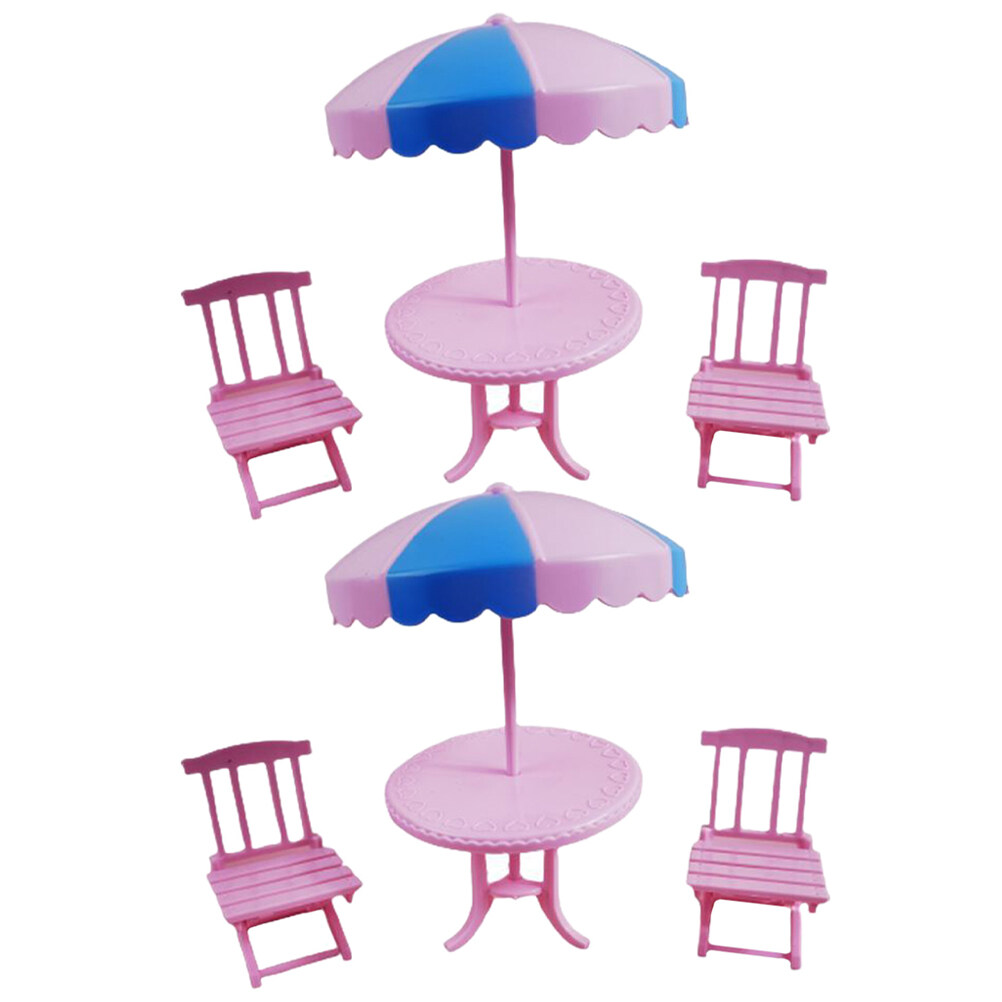 NUOLUX 2 Sets of Mini Deck Chair Mini House Beach Chair Ornament ...