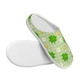 thumbnail image 3 of Lsque St Patrick's Day11 Pattern Womens Comfort Cotton on Scuff With Memory Foam and Anti-skid Sole Slipper-39/40, 3 of 7