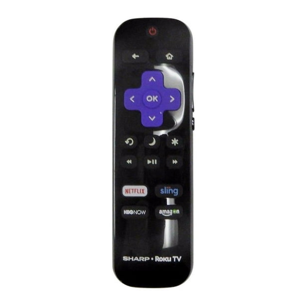 Sharp LCRCRUS17 Original Roku Smart TV App Remote Walmart