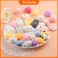 thumbnail image 2 of 25Pcs Lindo Mini Animal Squishies Kawaii Mochi Squeeze Juguetes Estiramiento Estrés Squishy Fidget Juguete Gao Jinjia unisex, 2 of 2