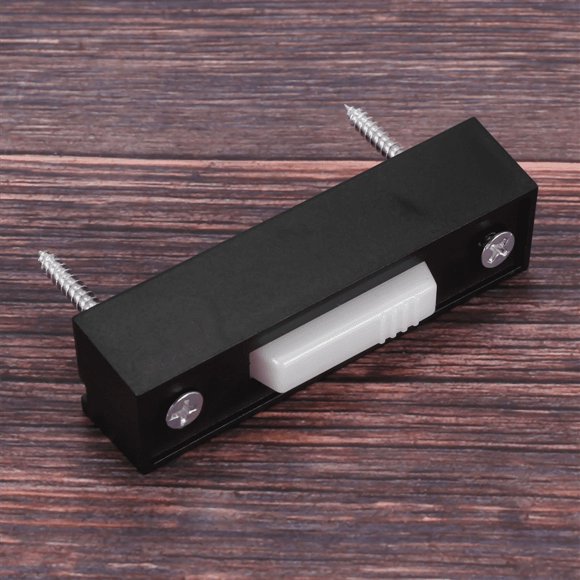 Universal Garage Door Opener Switch 41A4166 Wired Lighted Wall Mounted Push Button Black Finish with White Center Button
