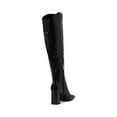 thumbnail image 4 of Naturalizer Women's Lyric Over The Knee Boots Black Leather 6.5M, 4 of 5