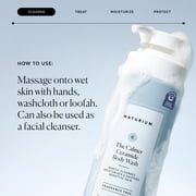 Naturium The Calmer Ceramide Body Wash, Frangrance-Free, Cleansing & Moisturizing for Dry, Sensitive Skin, Dermatologist-Tested, Paraben & Cruelty-Free, 16.9 fl oz