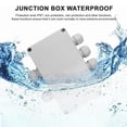 thumbnail image 4 of IP66 Waterproof Junction Box 2 in 4 Out Waterproof Electrical Box for Diameter 4-8 mm Wire, 4 of 5