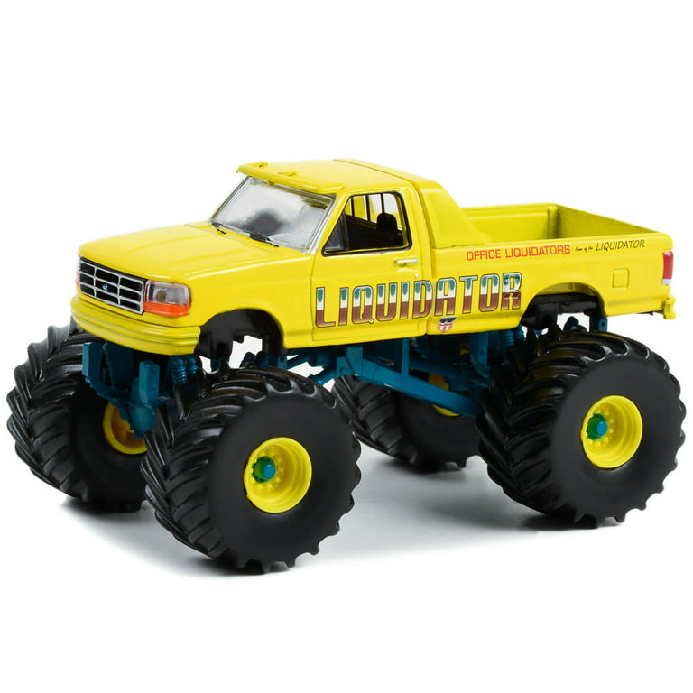 1992 Ford F 250 Monster Truck Yellow