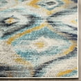 thumbnail image 3 of SAFAVIEH Monaco Sharyl Abstract Runner Rug, Blue/Multi, 2'2" x 8', 3 of 5