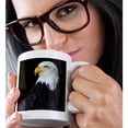 thumbnail image 2 of 3drose, Image of Eagle Head Close Up, 11oz Magic Transforming Mug, 2 of 7