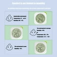 thumbnail image 4 of Compact Digital Hygrometer Thermometers With Comfort Icons for Nursery Home Use, 4 of 8