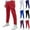 Black, variant on Kinrui Boys Sweatpants Elastic Waist Lounge Pants Lightweight Athletic Straight Leg Tousers Size 2-15 Red 9 Years