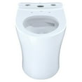 thumbnail image 4 of Toto CT446CUFG#01 TOTO Aquia IV Elongated Universal Height Skirted Toilet Bowl with CEFIONTECT, Cotton White - CT446CUG#01, 4 of 6