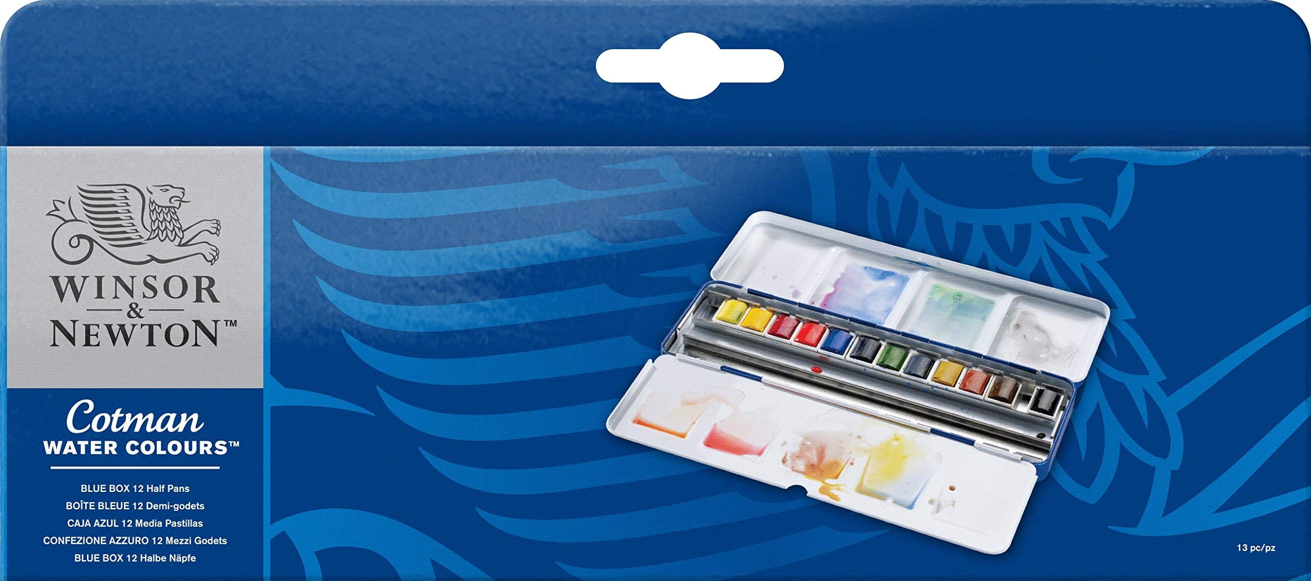 Winsor & Newton Cotman Watercolor Blue Box Set