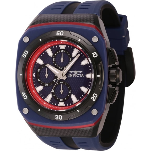 Invicta 46108 Men's Speedway Quartz Chronograph Blue Strap Watch