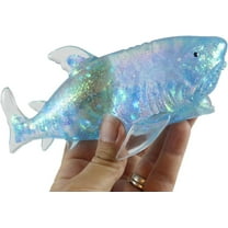 1 Shark Animal Sugar Ball - Large Syrup Molasses Thick Glue/Gel Stretch Ball - Ultra Squishy and Moldable Slow Rise Relaxing Sensory Fidget Stress Toy Cute Adorable