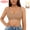 Apricot+Warm Taupe, variant on Women’s bra Wireless Seamless Bra No Underwire Adjustable Straps Removable Pads
