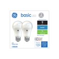 thumbnail image 1 of Paquete de 2 bombillas GE Basic A19, 75 W, luz diurna, 1 of 7