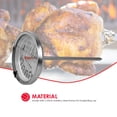 thumbnail image 5 of Home Basics Instant Read Large Stainless Steel Mechanical Meat Thermometer, Silver, 5 of 7