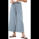 thumbnail image 1 of Pantalones Anchos de Verano para Mujer, Cómodos, Color Azul , Talla S, 1 of 7