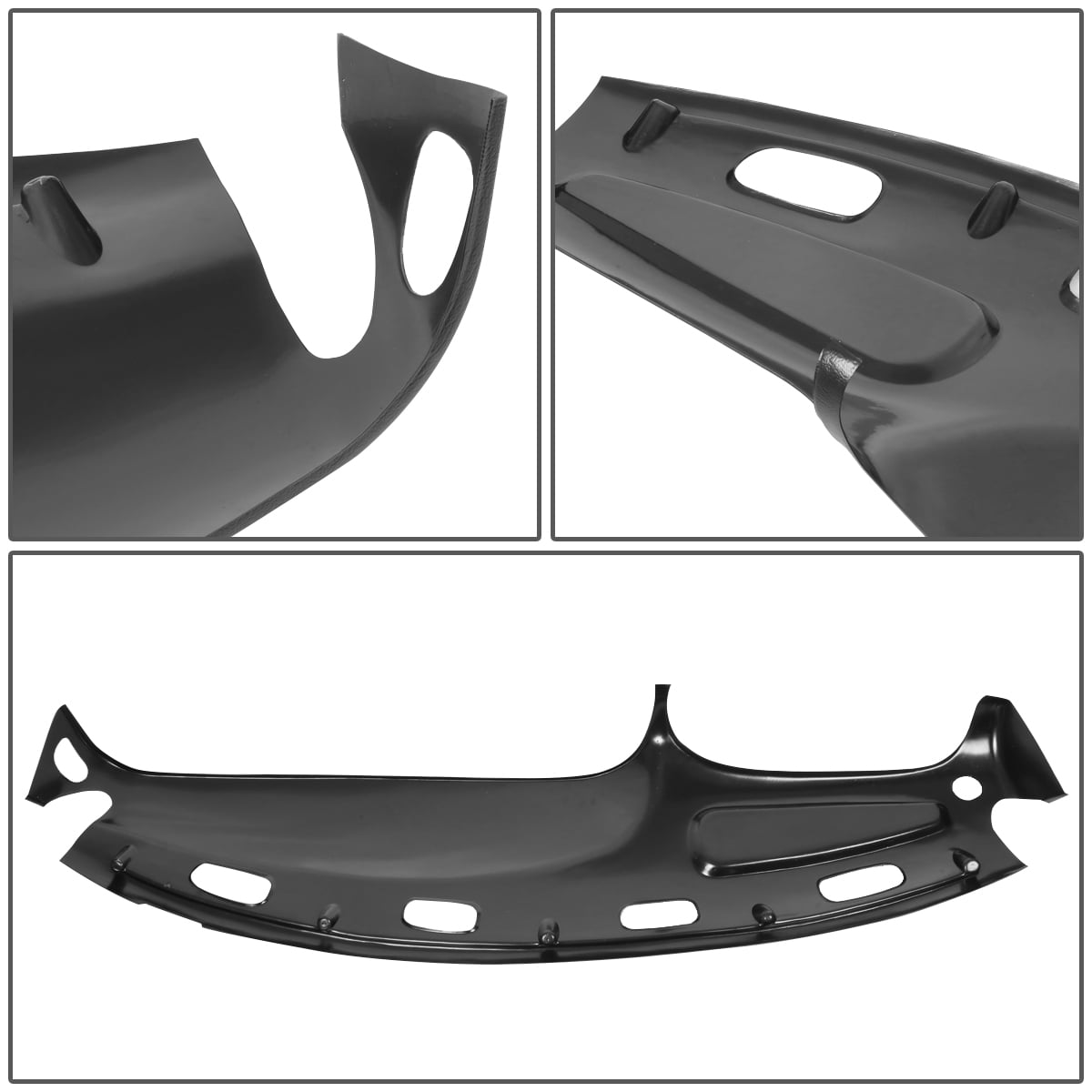 DNA Motoring ZTL-Y-0089-BK For 1998 to 2002 Dodge Ram Truck 1500 2500 3500 ABS Dash Board Dashboard Cap Cover Overlay Black 99 00 01