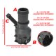 thumbnail image 2 of Conector Manguera Calefacción Bora Golf Jetta Passat Tiguan, 2 of 5