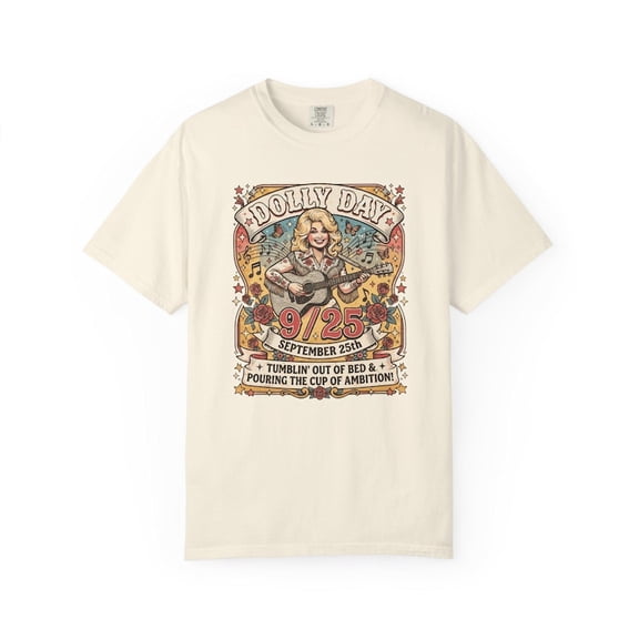 Retro Dolly Day Shirt, 9 to 5 Day Country Music Tee