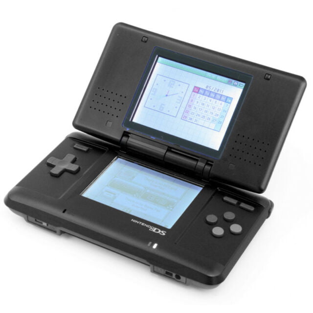 redde midnat kontrol Nintendo DS Graphite Black Console Used - Walmart.com