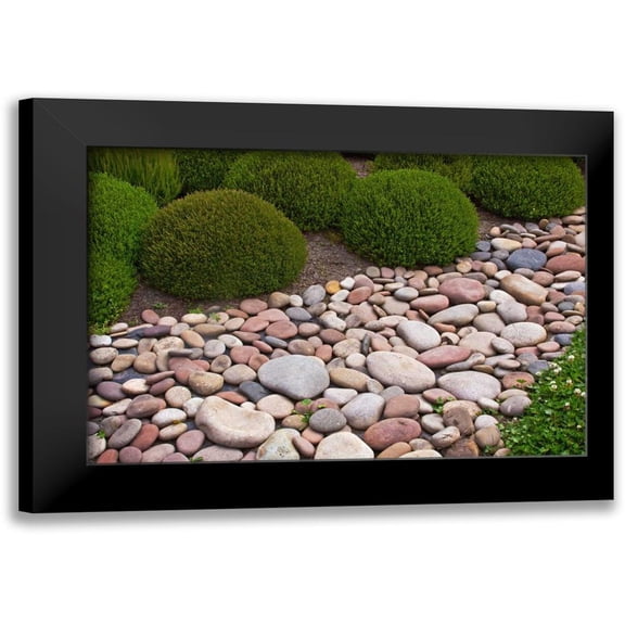 Crane, Rita 14x11 Black Modern Framed Museum Art Print Titled - Garden Glimpse VIII