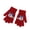 Red, variant on XXWXYD Kids Winter Gloves Boys Girls Knitted Cozy Warm Soft Cute Outdoor Cold Weather Biking Thermal Gloves Children Cycling Riding Handwear Snow Play