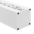 thumbnail image 3 of vidaXL Umbrella Stand Welcome Steel White, 3 of 4
