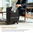 thumbnail image 6 of Ktaxon 3-Piece Softside Luggage Set With 8 Set Pcaking Cube TSA Lock, 360° Spinner Wheels Black, 6 of 18