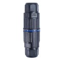thumbnail image 1 of Ip68 Waterproof Junction Box,outdoor 2 Way Electrical Cable Connector, Replaceable Lever Wire Connectors For Awg 28-12, 1 of 5