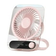 thumbnail image 2 of 2025 New 3-in-1 Portable Desk Fan - Multi-Gear Cooling, Wall/Desk Dual Use, USB-Powered with Energy Saving & Low Noise for Office/Dorm/Travel (6.8'' Compact, 322g Lightweight), 2 of 8
