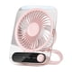 thumbnail image 2 of Ventilador portátil de pared o de pie, recargable por USB, con múltiples velocidades, ideal para viajes, hogar, oficina y dormitorio., 2 of 7