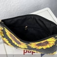 thumbnail image 5 of Pochettes Imprimées Mode Femmes Sac à Main pour Soirée Sac Cosmétique Grand Tournesol, 5 of 5