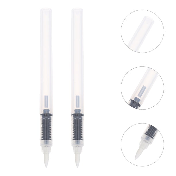 FENGGUIQU 4Ud Marcadores Rellenables Vacíos De Tinta Líquida Para Arte Y Dibujo Con Control De Nivel Visible