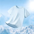 thumbnail image 5 of UQJfacai Boys Quick Dry Athletic T Shirts Mesh Moisture Wicking Performance Cooling Tops Kids Summer Short Sleeve Tee Shirt 3-13 Years, 5 of 7