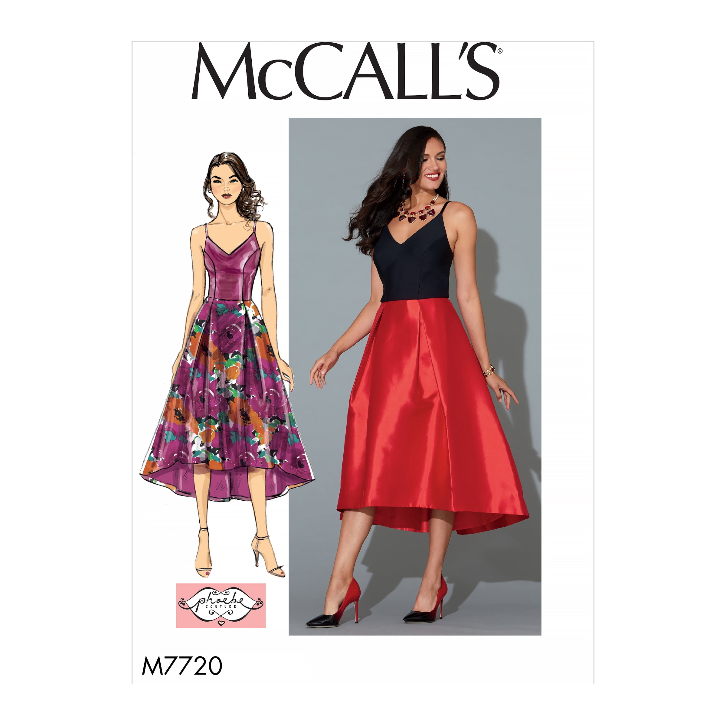 McCall's Sewing Pattern Misses' Dress-6-8-10-12-14 - Walmart.com