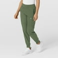 thumbnail image 4 of Wink W123 Women's Comfort Waist Cargo Jogger Scrub Pant, Olive, 3X Womens, 4 of 6
